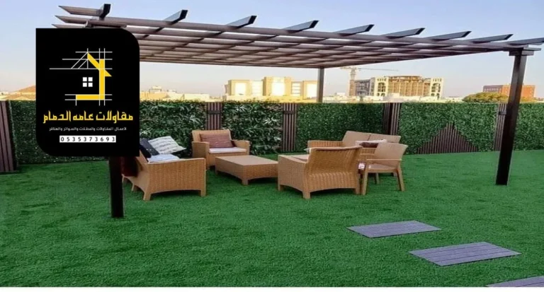 جلسات خارجية خشبية الخبر