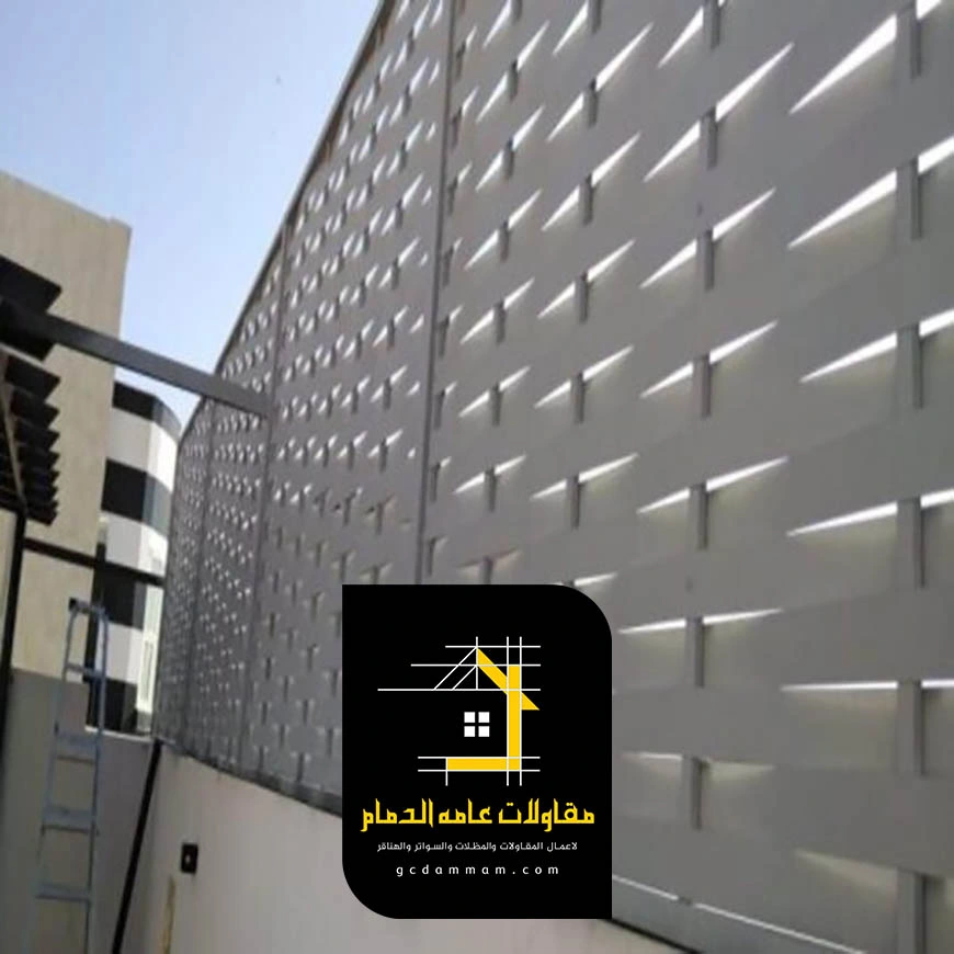 سواتر جدارية حديد القطيف