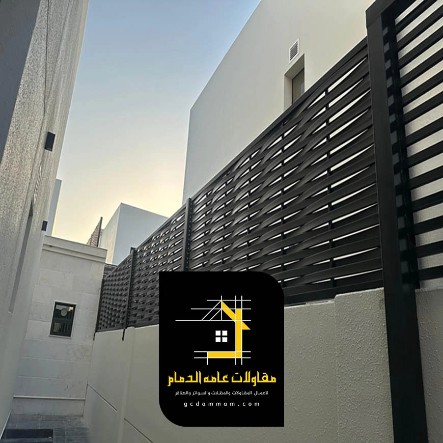 سواتر جدارية حديد القطيف